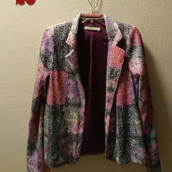 Chloe K Jackets & Blazers - Chloe K sequin jacket Lrg